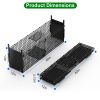 40In 2 Door Live Animal Cage Trap For Animals Under 18Lbs Easy To Setup Humane Galvanized Iron Trap Cage For Raccoons Armadillos Foxes Opossums Muskra