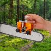 Chainsaw Chain Sharpening Jig Universal Chainsaw Sharpener Kit Hand Crank Chain Sharpener For Electric Saw For Lumberjack Garden Worker