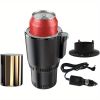 12V drink chiller machine, Smart Car Cup Holder Cooler and Warmer, 12 oz Beverage Heating & Cooling Mug with Touch Screen