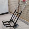 Heavy Duty Folding Stair Climbing Cart with Adjustable Handle, Portable Collapsible Utility Wagon for Shopping, Grocery, Moving & Travel