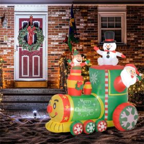 Inflatable Christmas Decoration (Color: as picture)