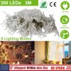 3M 300 Leds String Curtain Light Ip44 String Fairy Lights Party Xmas Decor Lamps W/ Remote