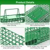 Live Animal Cage Trap For Animals Under Easy To Setup Humane Galvanized Iron Trap Cage For Raccoons Armadillos Groundhogs Muskrats Opossums Skunks
