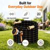 50FT/100FT Flexible Garden Hose with 10 Pattern Spray Nozzle, Kink Free Lightweight Water Hose with Leakproof Durable Design for Lawn, Garden