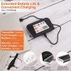 990Ft Radius Dog Training Collar Wireless Fence Ipx6 Waterproof Pet Beep Vibration Electric Shock Fence System 3 Channels Rechargeable Transmitter Rec