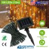 12M 100 Leds Solar String Fairy Lights Outdoor String Lamps Garden Xmas Decor Lamp
