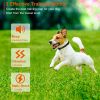 990Ft Radius Dog Training Collar Wireless Fence Ipx6 Waterproof Pet Beep Vibration Electric Shock Fence System 3 Channels Rechargeable Transmitter Rec